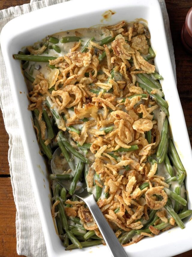 Green Bean Casserole Magic: 3 Ingredients, Endless Flavor